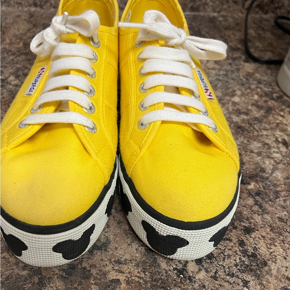 Disney x Superga Platform Mickey Mouse Sneaker